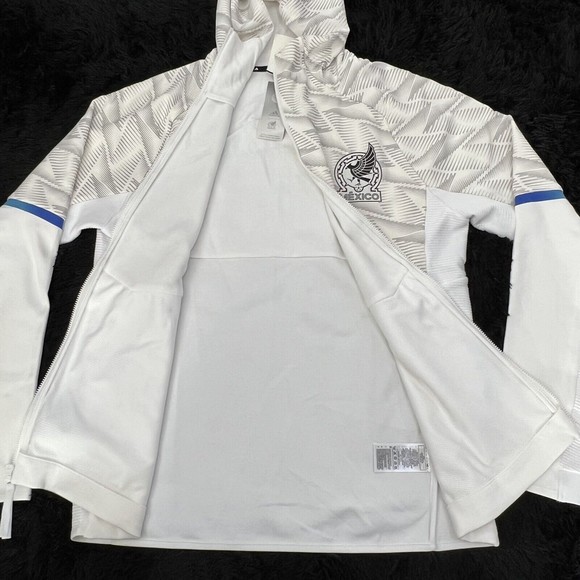 Adidas Mexico 22/23 Game Day Full-Zip Travel Hooded Jacket IC4450 Men Sz L NWT - Picture 8 of 12